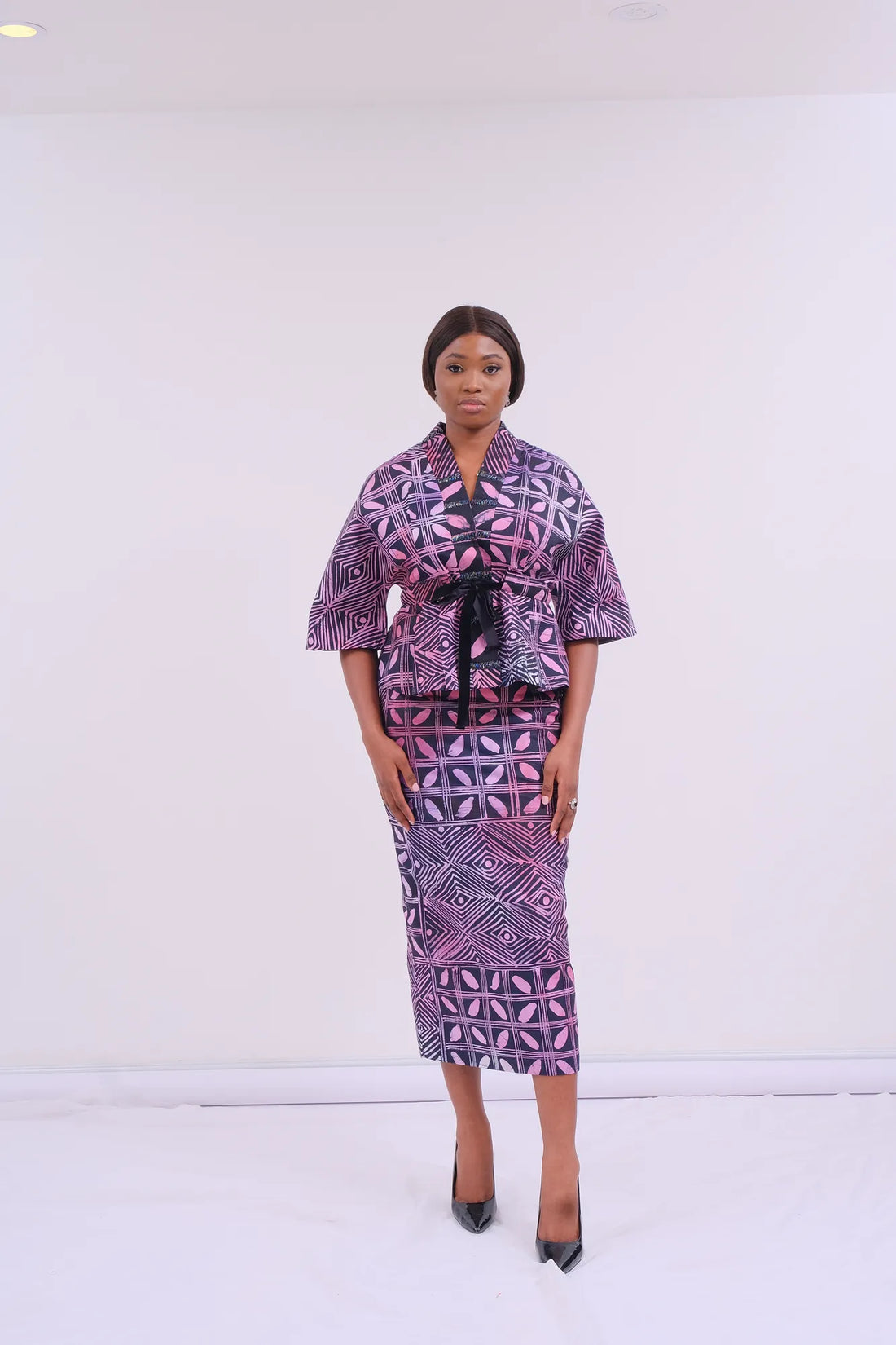 Kimono Skirt set